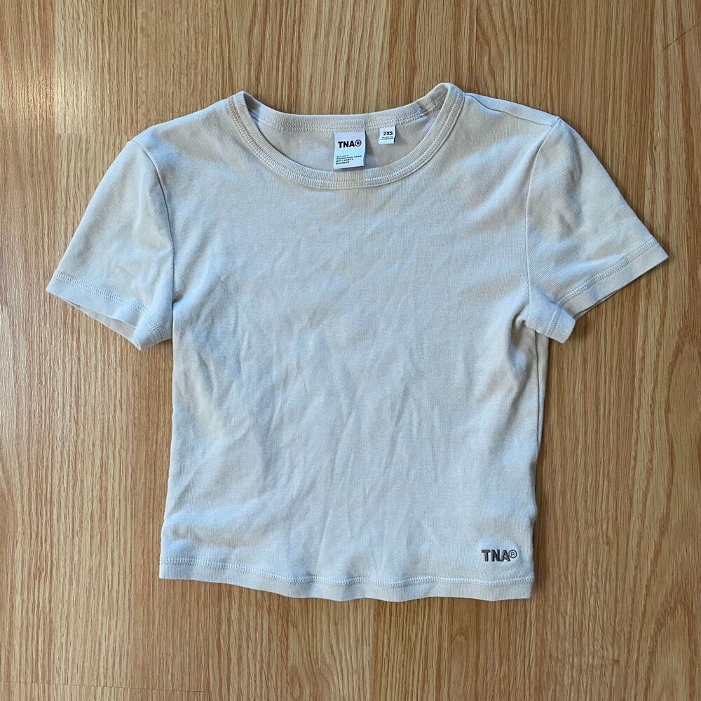 TNA Aritzia Baby Tee Size XXS